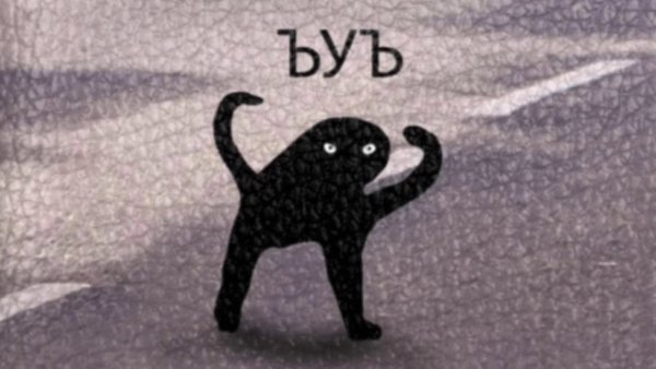 Черный кот Мем