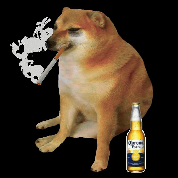 Мабака с мема сюутылкой