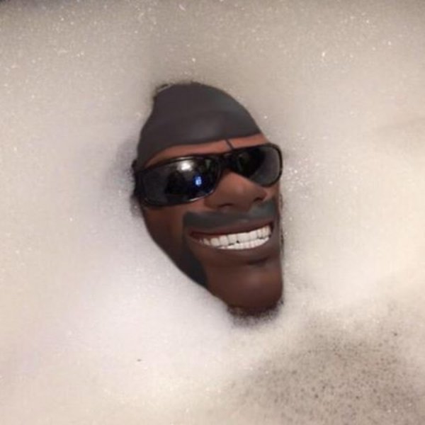 Негр в сметане