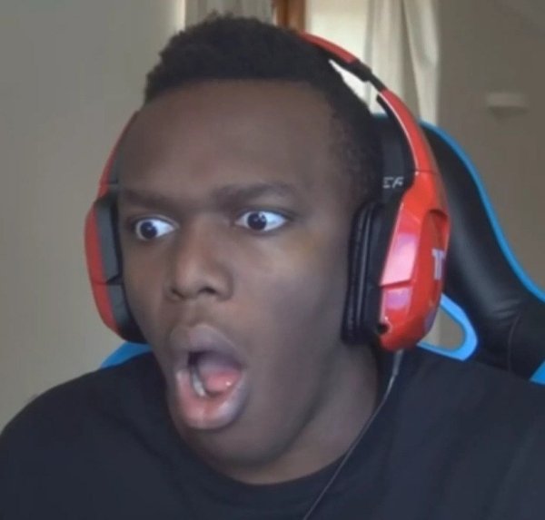 Негр в шоке