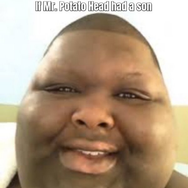 Толстый афроамериканец