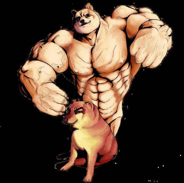 Накаченный Doge