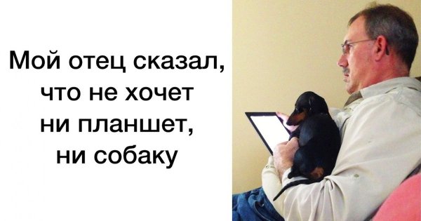 Отец не хочет собаку