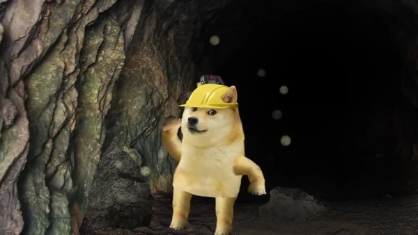 Doge в шахте