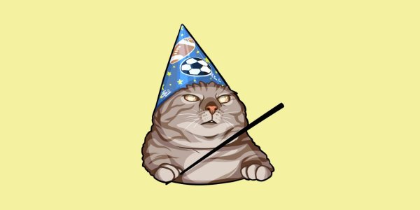 Вжух стикер