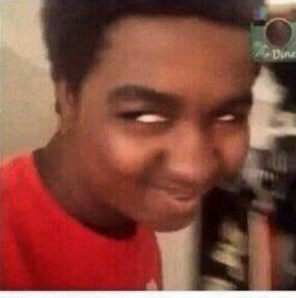 Смущенный негр