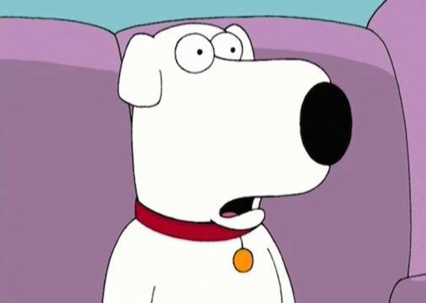 Лысый Брайан Гриффин