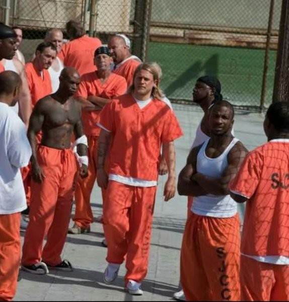 Негры в американской тюрьме