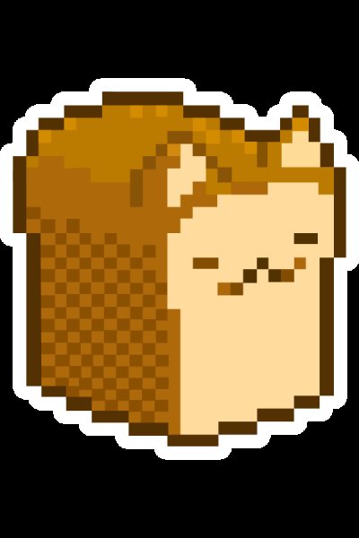 Пиксельный кот