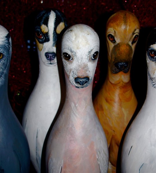 Кегли в виде животных