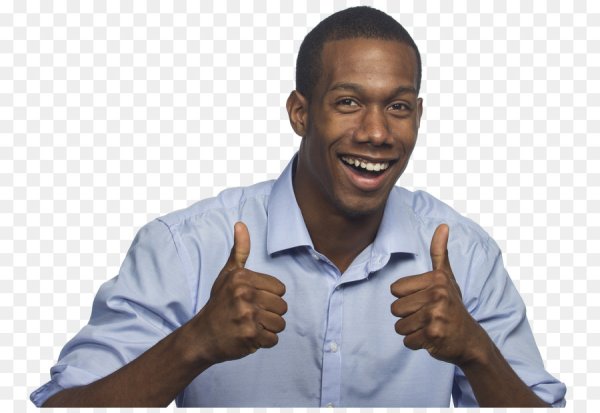 Негр на белом фоне