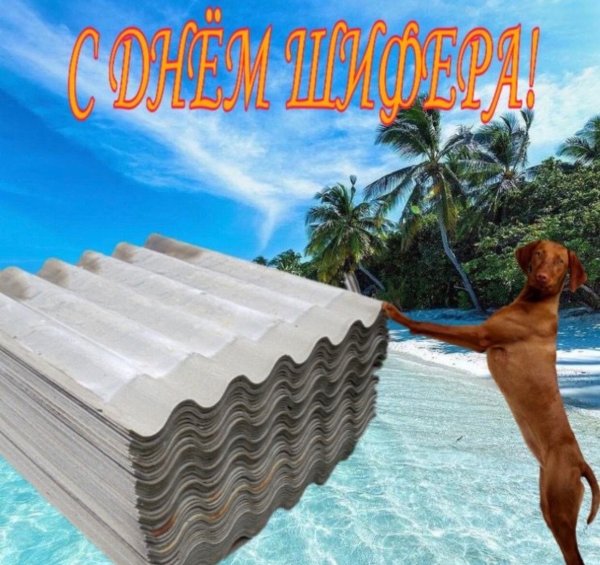 С днем шифера