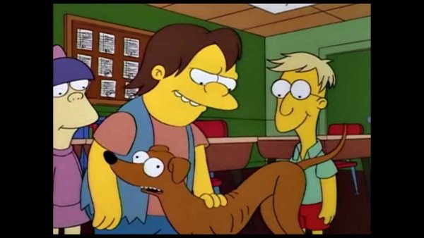 Помощник Санты симпсоны