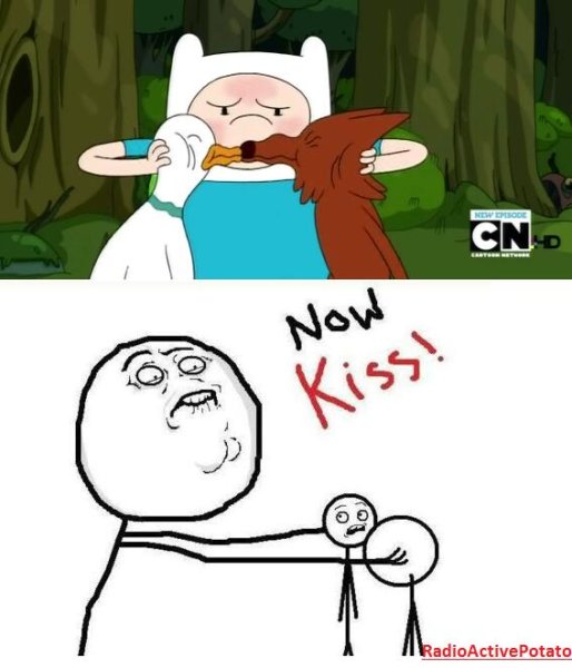 Поцелуй Мем