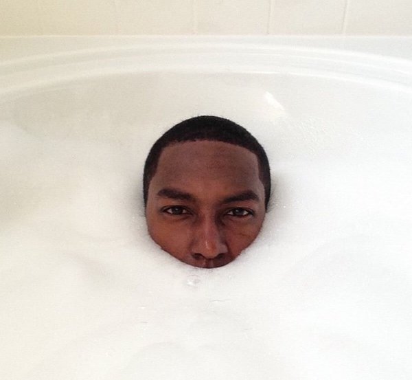 Негр в пене