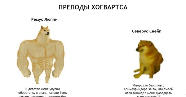 Мем собака качок и мелкая
