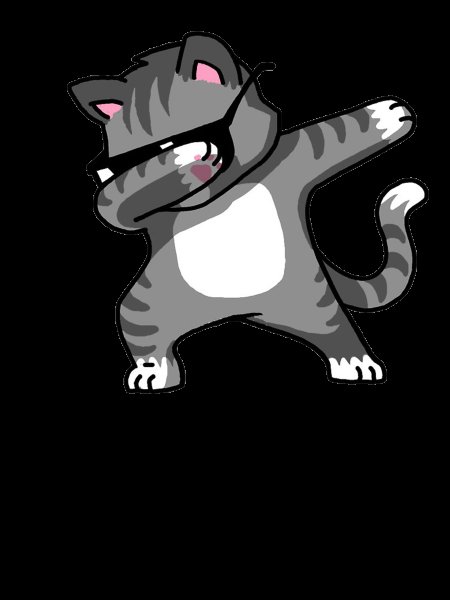 Котики без заднего фона