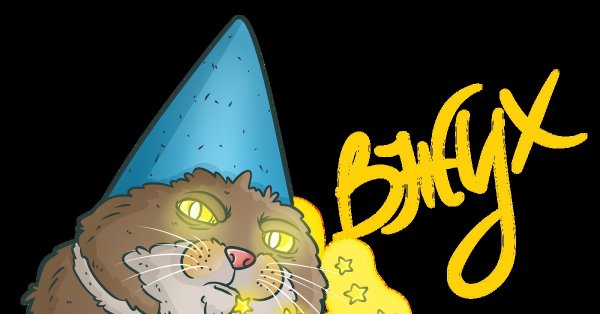 Котик с волшебной палочкой