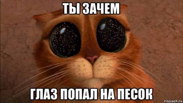 Кот в сапогах с глазками