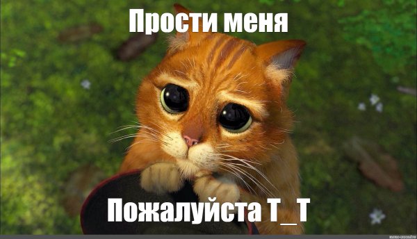 Кот из Шрека глаза