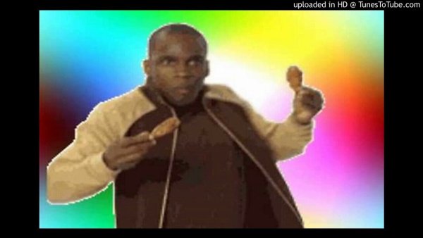 Афроамериканец с тапком