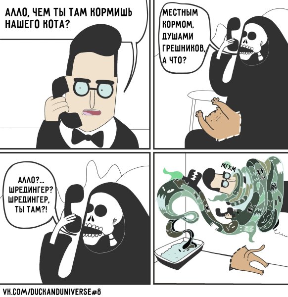 Кот Шредингера мемы