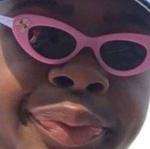 Негр в очках