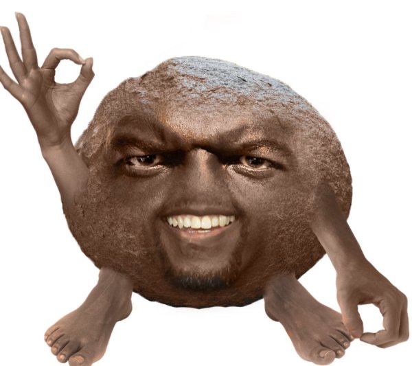 Негр стикер