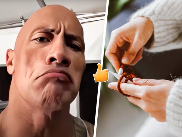 Скала Дуэйн Джонсон Мем бровь