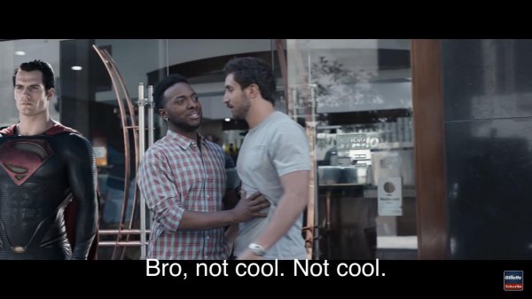 Мем негр останавливает