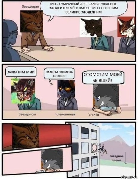 Коты Воители комиксы