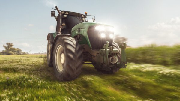 Пёс тракторист из Аргентины