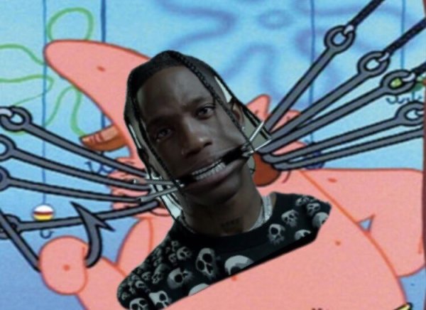 Рыбка в Travis Scott
