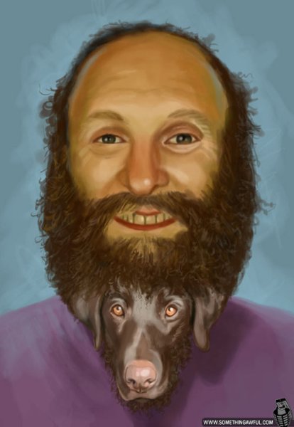 Бородатая собака