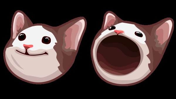 Котик рисунок