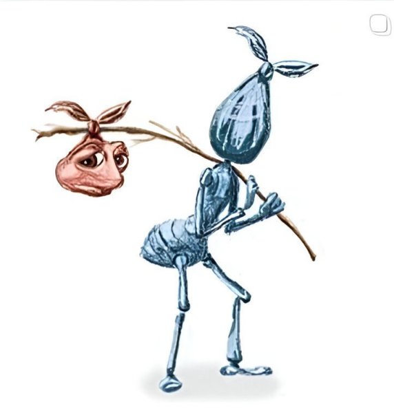 Муравей с мешком