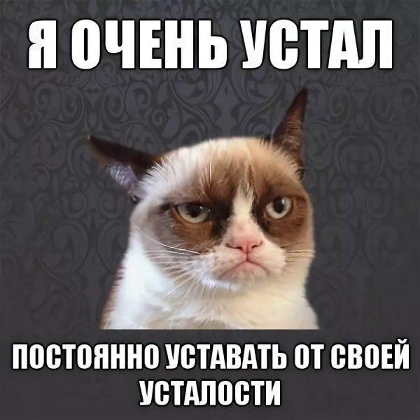 Мемы про усталость