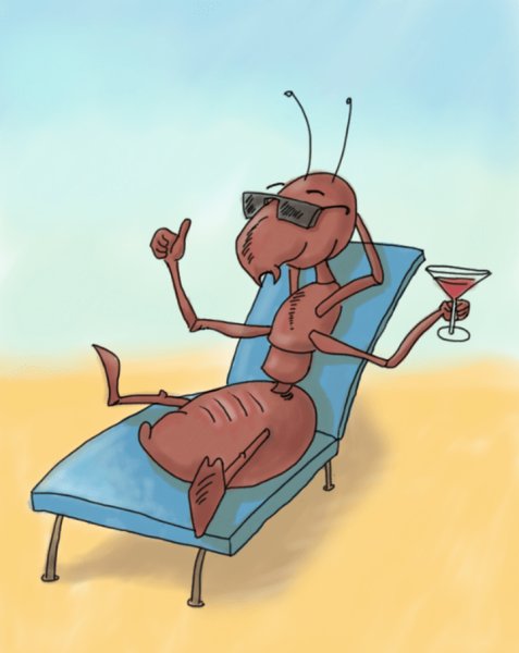 Муравьи бездельники