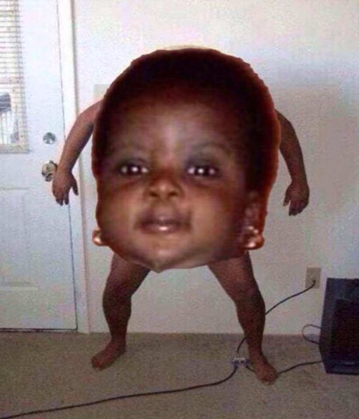 Карлик афроамериканец