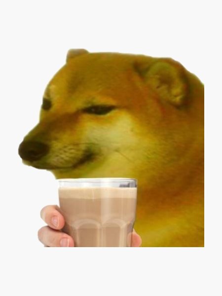 Собака в бокале Мем