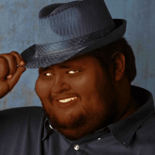 Негр в шляпе