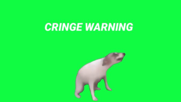 Танцующая собака Green Screen gif