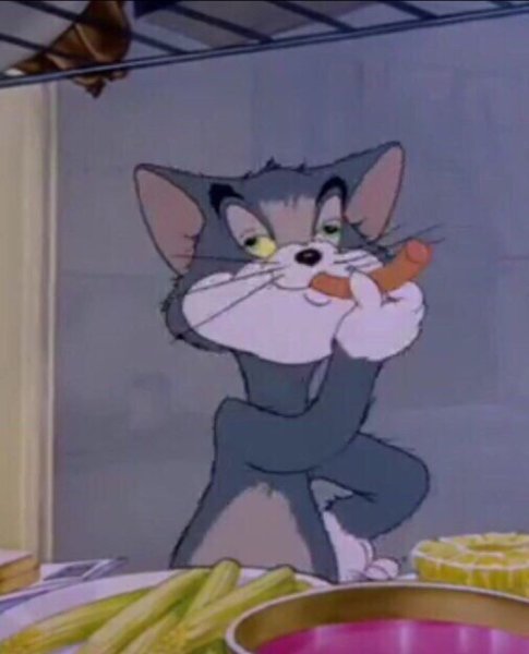 Курящий том из том и Джерри