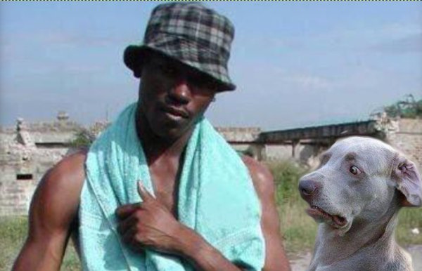 Негр в шляпе