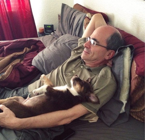 Папа собака