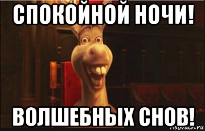 Пикча спокойной ночи