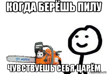 Человек бензопила Мем