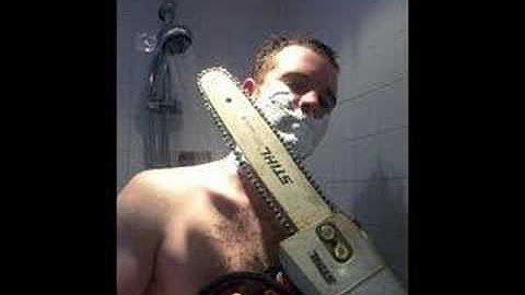 Прикольная бензопила