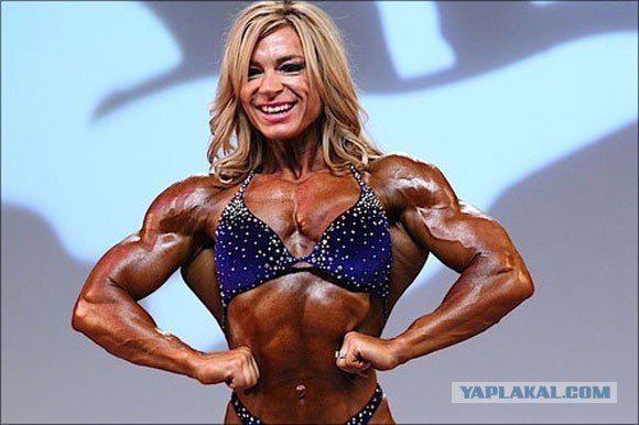 Девушка качок