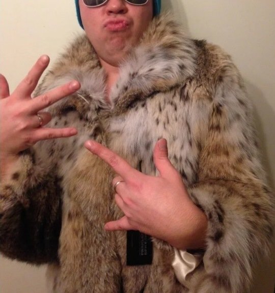 Сутенер в шубе